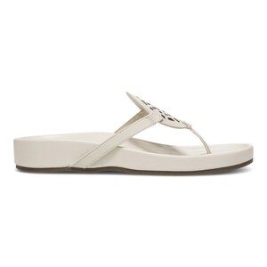 Vionic Women's Solari Sandal, Cream Leather
